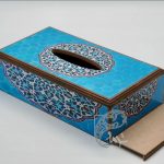 جعبه دستمال کاغذی چوبی مسجد جامع یزد